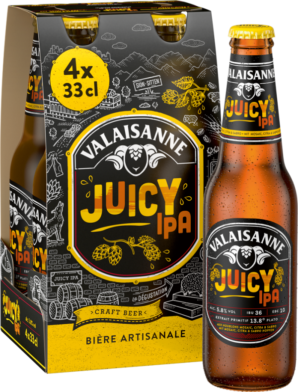 Juicy IPA Brasserie VALAISANNE